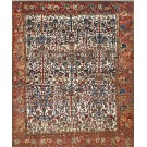 19th Century Persian Sarouk Farahan Wool & Silk Carpet