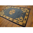 Late 19th Century Chinese Peking Dragon Carpet 