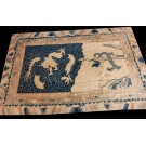 Late 19th Century Chinese Peking Dragon Carpet 