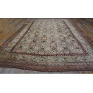 19th Century N. Indian Agra Carpet 