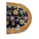 1920s Oval Chinese Art Deco Carpet