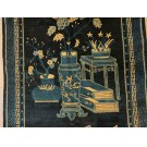 Early 20th Century Chinese Baotou Scholars Carpet