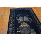 Early 20th Century Chinese Baotou Scholars Carpet