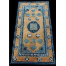 Early 20th Century Chinese Baotou Rug