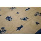 19th Century Chinese Peking Carpet with 100 Antiques Pattern