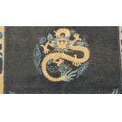 Late 19th Century Chinese Ningxia Dragon Carpet