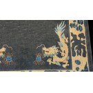 Late 19th Century Chinese Ningxia Dragon Carpet