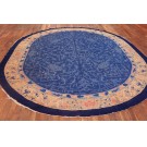 Early 20th Century Oval Chinese Peking Carpet