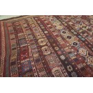 19th Century Caucasian Silk & Wool Verneh Flat-Weave Carpet 