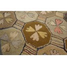 American Hooked Rug #23536