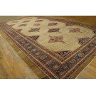 19th Century W. Persian Camel Hair Serab Carpet 