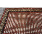 19th Century W. Persian Kurdish Checkerboard Pattern Carpet