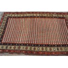 19th Century W. Persian Kurdish Checkerboard Pattern Carpet