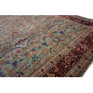 Early 20th Century Persian Sarouk Mohajeran Carpet