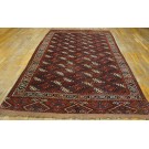 19th Century Russian Yamoud Turkmen Carpet