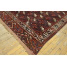 19th Century Russian Yamoud Turkmen Carpet