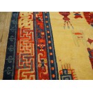 19th Century W. Chinese Ningxia Carpet 