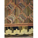 19th Century American Hooked Rug 