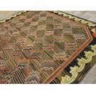 19th Century American Hooked Rug 