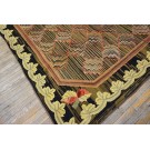 19th Century American Hooked Rug 