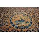 Mid 19th Century Chinese Ningxia Carpet 