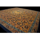 Mid 19th Century Chinese Ningxia Carpet 