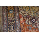 Mid-19th Century N.W. Persian Silk Heriz Carpet