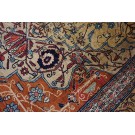 Mid-19th Century N.W. Persian Silk Heriz Carpet