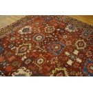 Late 19th Century N.W. Persian Heriz Carpet With Harshang Pattern