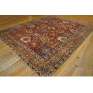 Late 19th Century N.W. Persian Heriz Carpet With Harshang Pattern