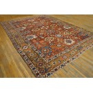 Late 19th Century N.W. Persian Heriz Carpet With Harshang Pattern