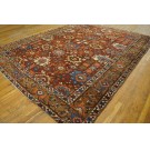 Late 19th Century N.W. Persian Heriz Carpet With Harshang Pattern