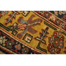 Mid 19th Century W. Persian Kurdish Shrub Runner Carpet 