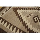 1930s American Navajo Two Grey Hills Carpet