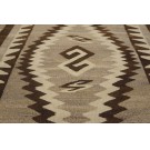 1930s American Navajo Two Grey Hills Carpet