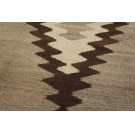 1930s American Navajo Two Grey Hills Carpet