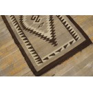 1930s American Navajo Two Grey Hills Carpet