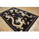 Vintage 1980s Chinese Dragon Rug