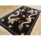 Vintage 1980s Chinese Dragon Rug