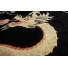 Vintage 1980s Chinese Dragon Rug