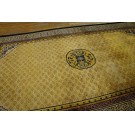 19th Century Silk Chinese Ningxia Carpet