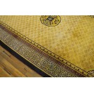 19th Century Silk Chinese Ningxia Carpet