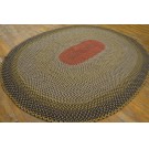 1940s American Braided Rug 