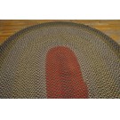 1940s American Braided Rug 