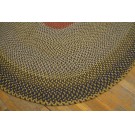 1940s American Braided Rug 