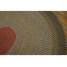 1940s American Braided Rug 