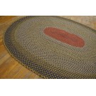 1940s American Braided Rug 