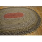 1940s American Braided Rug 