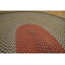 1940s American Braided Rug 