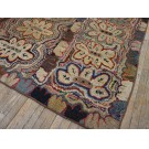 Early 20th Century American Hooked Rug 